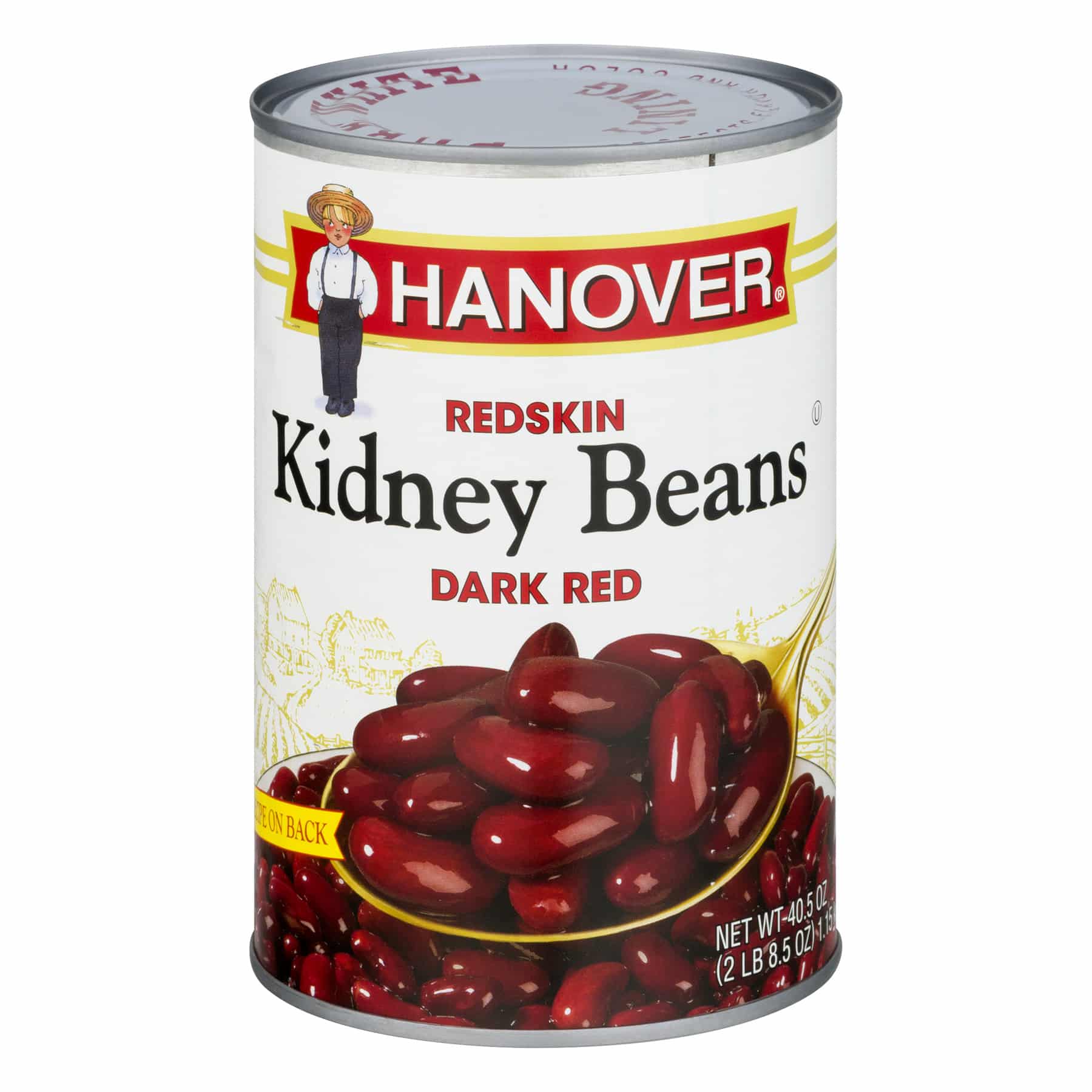 (6 Pack) Hanover Redskin Kidney Beans, 40.5 Oz