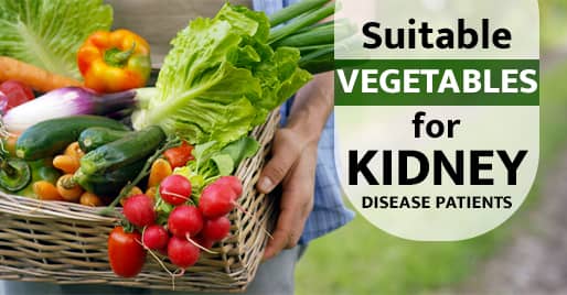 Befitting vegetables that are for kidney disease patients