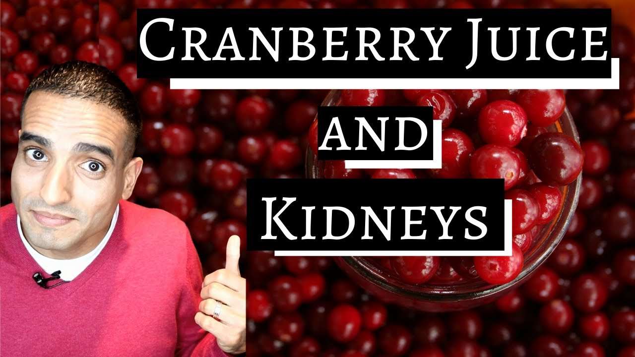 Cranberry Juice and Kidneys