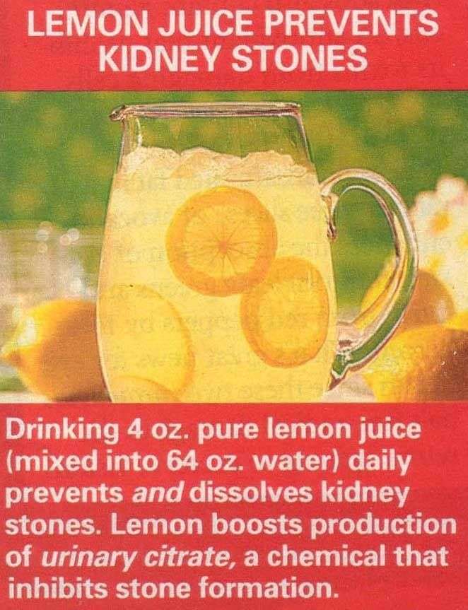 Cranberry Juice Or Lemonade For Kidney Stones