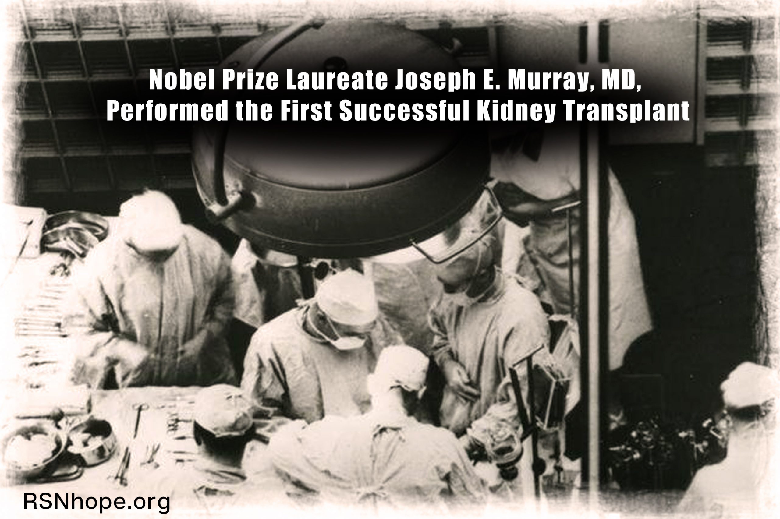 Did You Know? Nobel Prize Laureate Joseph E. Murray, MD ...
