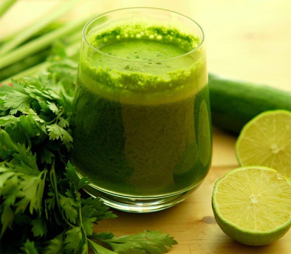 Green juice for headaches and migraines