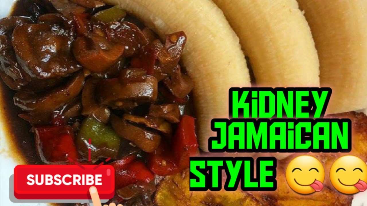 How to cook Beef Kidney, Jamaican style