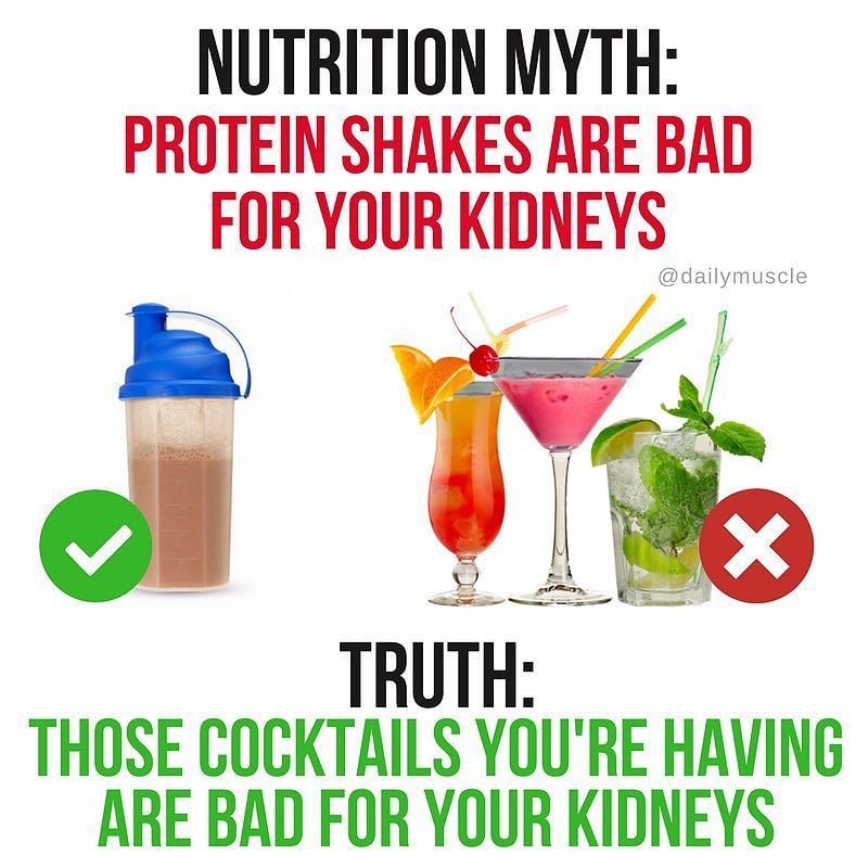 Is Drinking Protein Bad For Your Kidneys