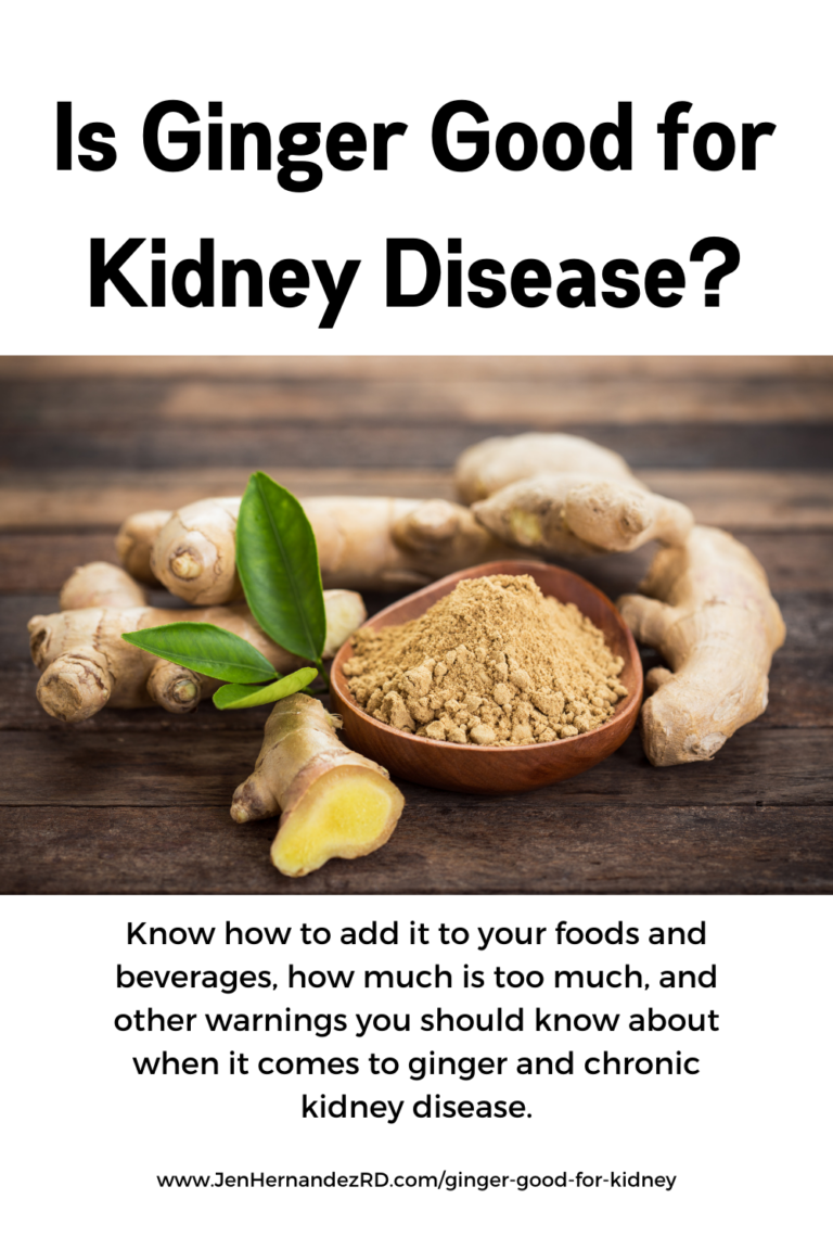 Is Ginger Good for Kidney Disease?