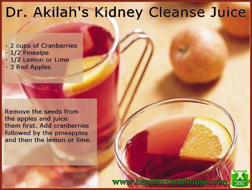 Kidney detox juice