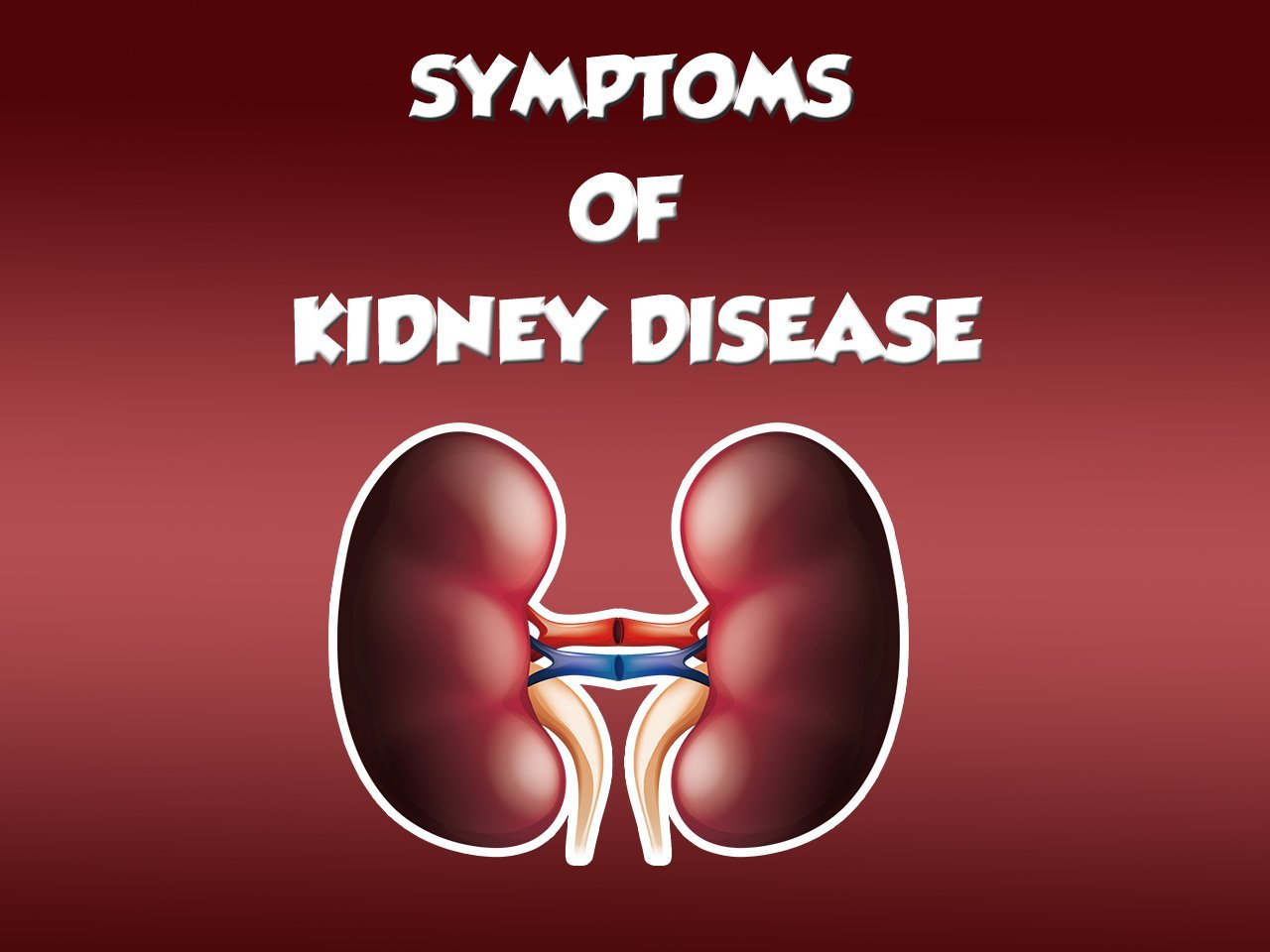 Kidney Disease  Symptoms to Watch