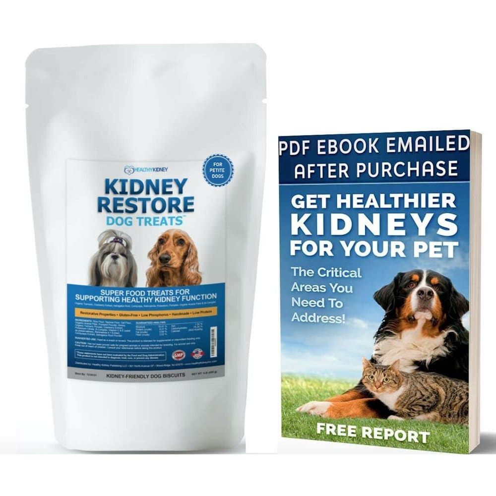 Kidney Restore Dog Treats for Medium/Large Breeds: Restorative Dog ...