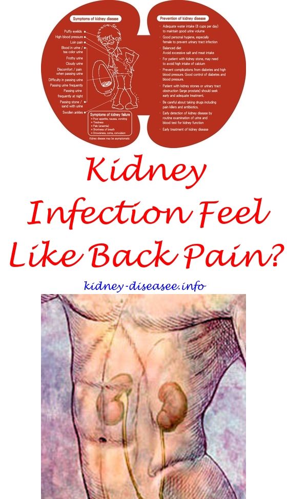 Kidney Stone Pain Area Female Back