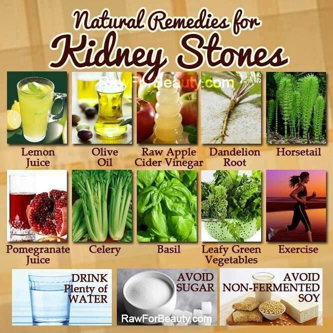 Kidney stone remedies