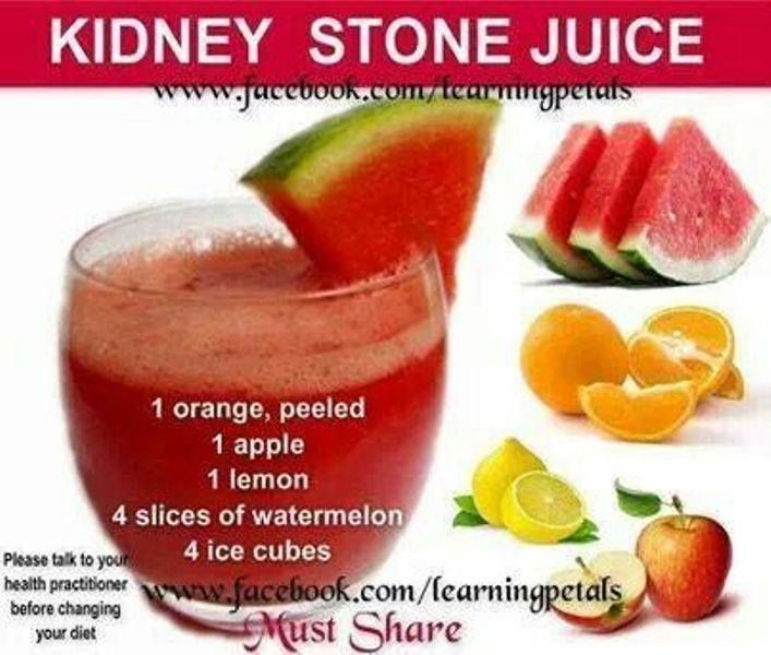The Kidney Stone Juice