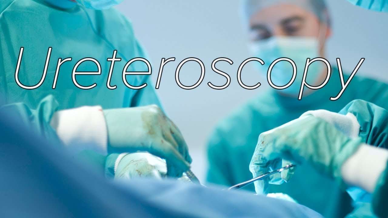 Ureteroscopy and laser lithotripsy