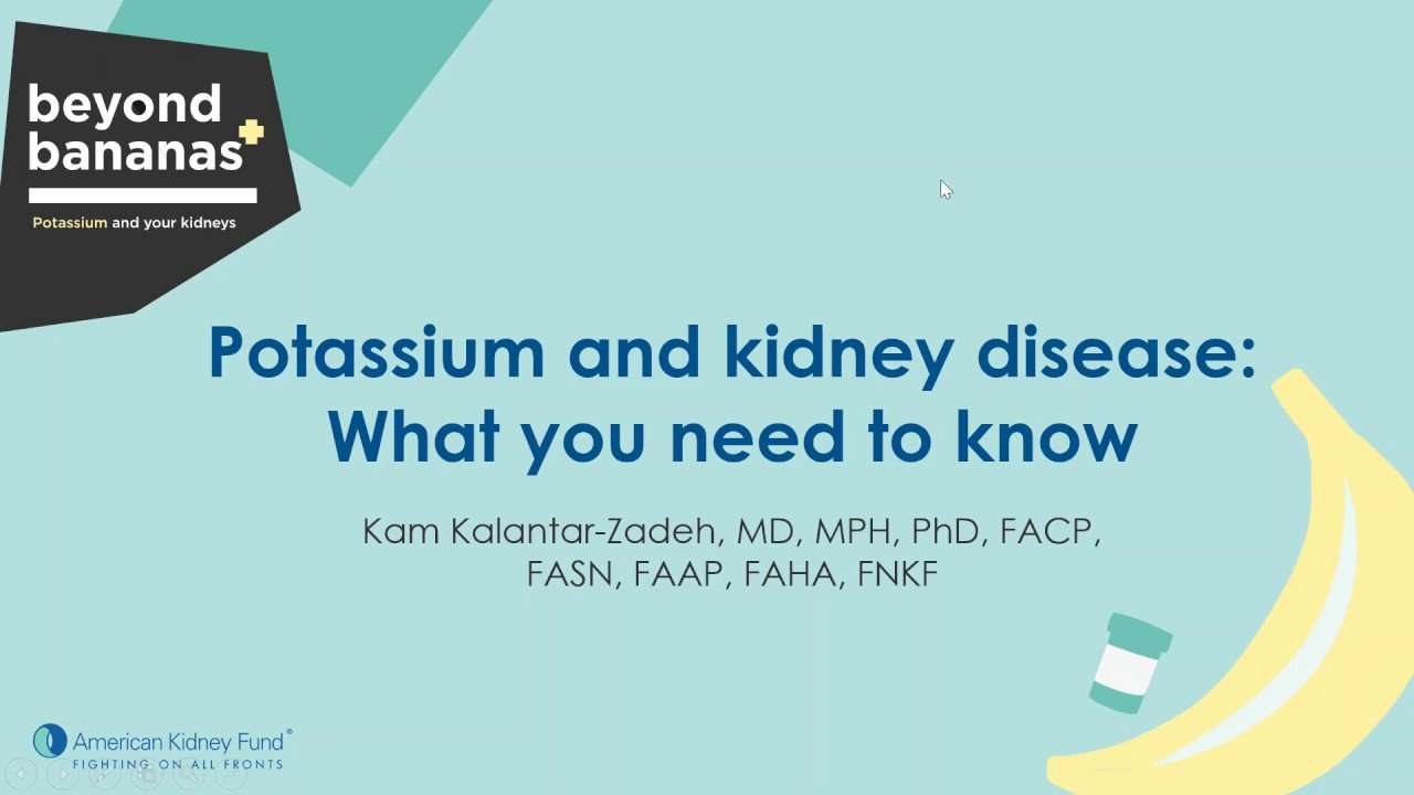 Webinar: Potassium and Kidney Disease