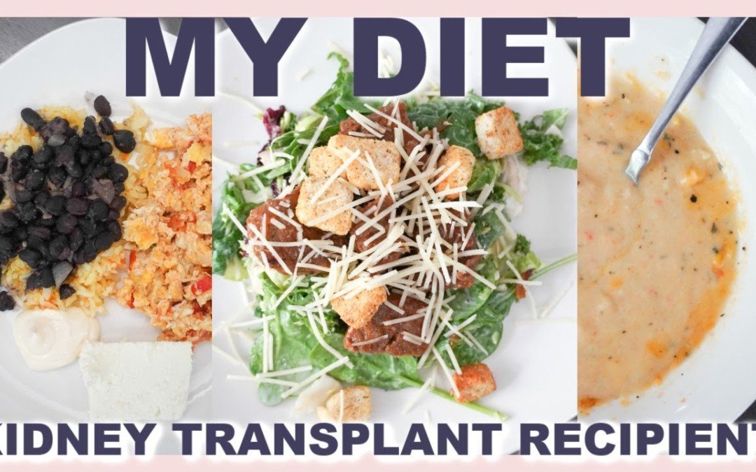 WHAT I EAT IN A DAY! KIDNEY TRANSPLANT PATIENT!
